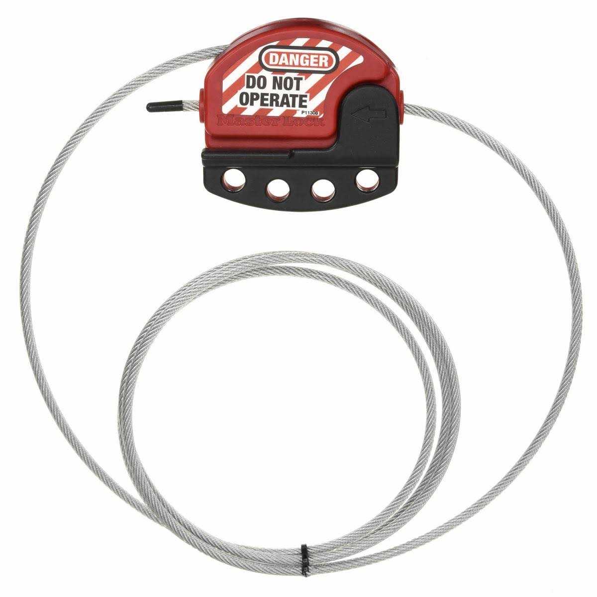 Master Lock Adjustable Cable Lockout S806 - Inhomebuy