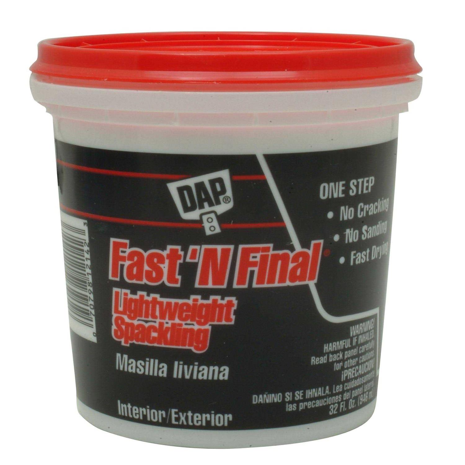 DAP Fast N Final Spackling - Inhomebuy