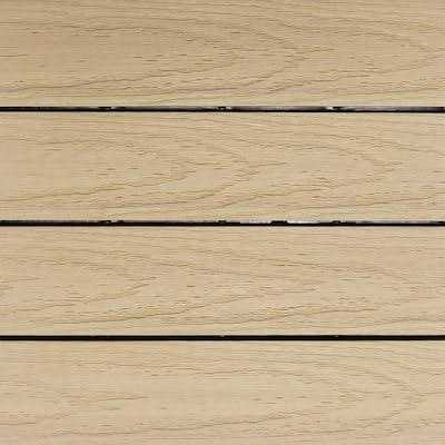 NewTechWood UltraShield Naturale 1 ft. x 1 ft. Quick Deck Outdoor Composite Deck Tile - Inhomebuy