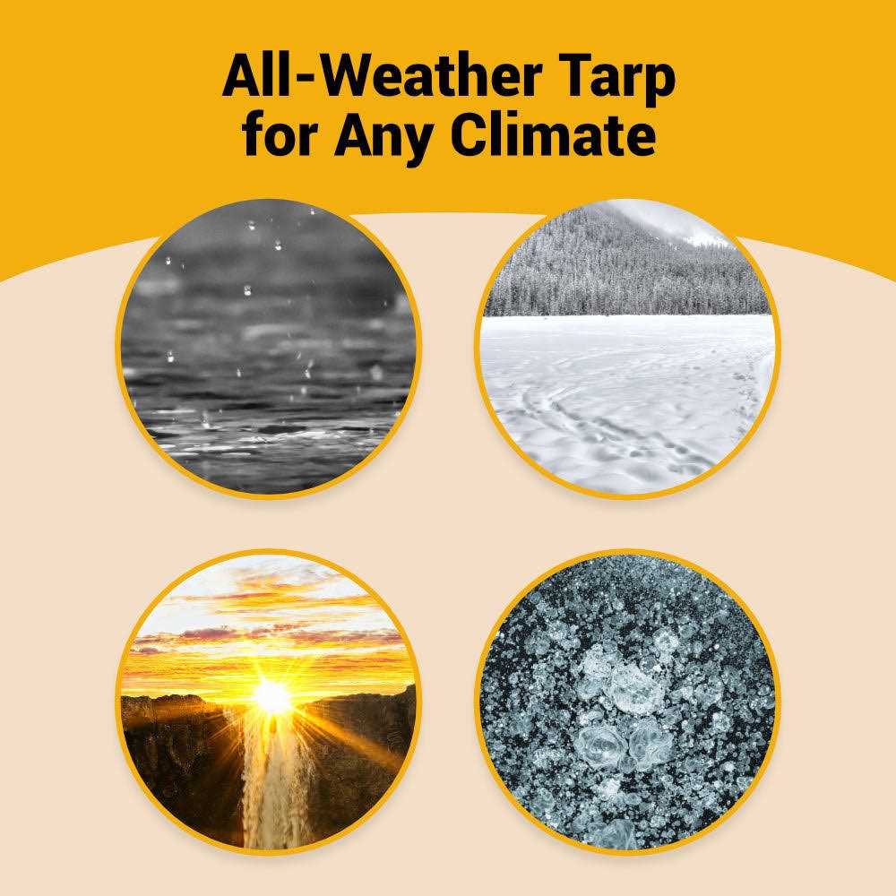 OverEZ Chicken Coops Tarp 8 ft. Chicken Run - Inhomebuy