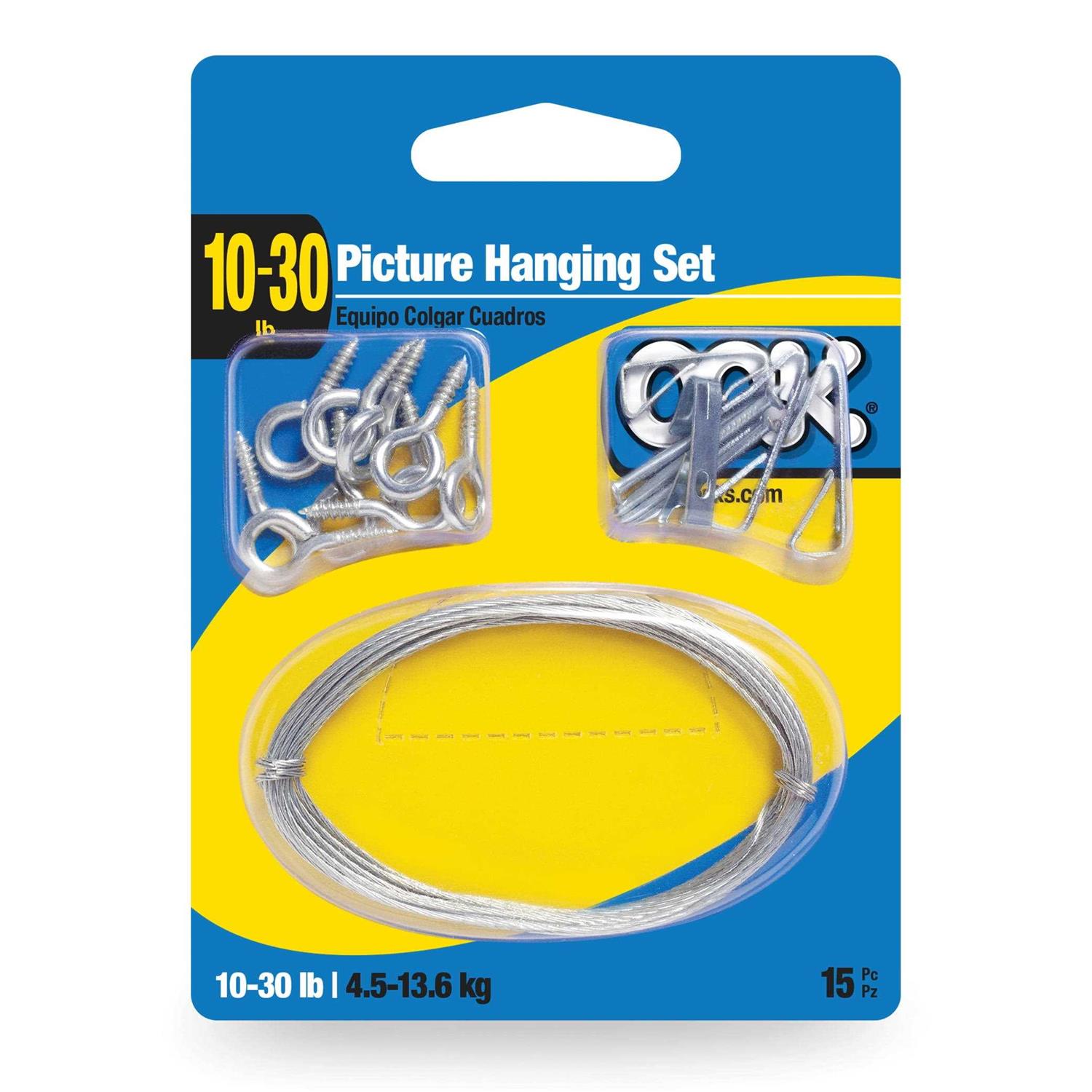 Ook Zinc Ring Hanger and Frame Back Kit - Inhomebuy