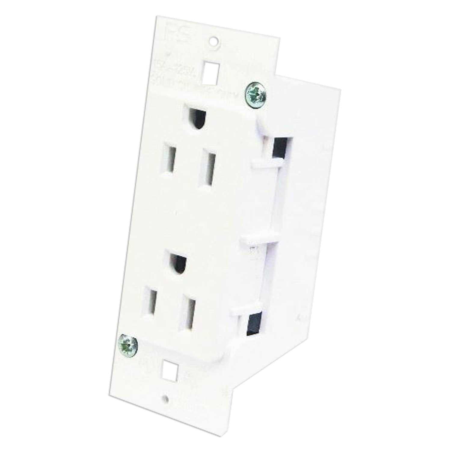US Hardware E-102C Duplex Receptacle - Inhomebuy
