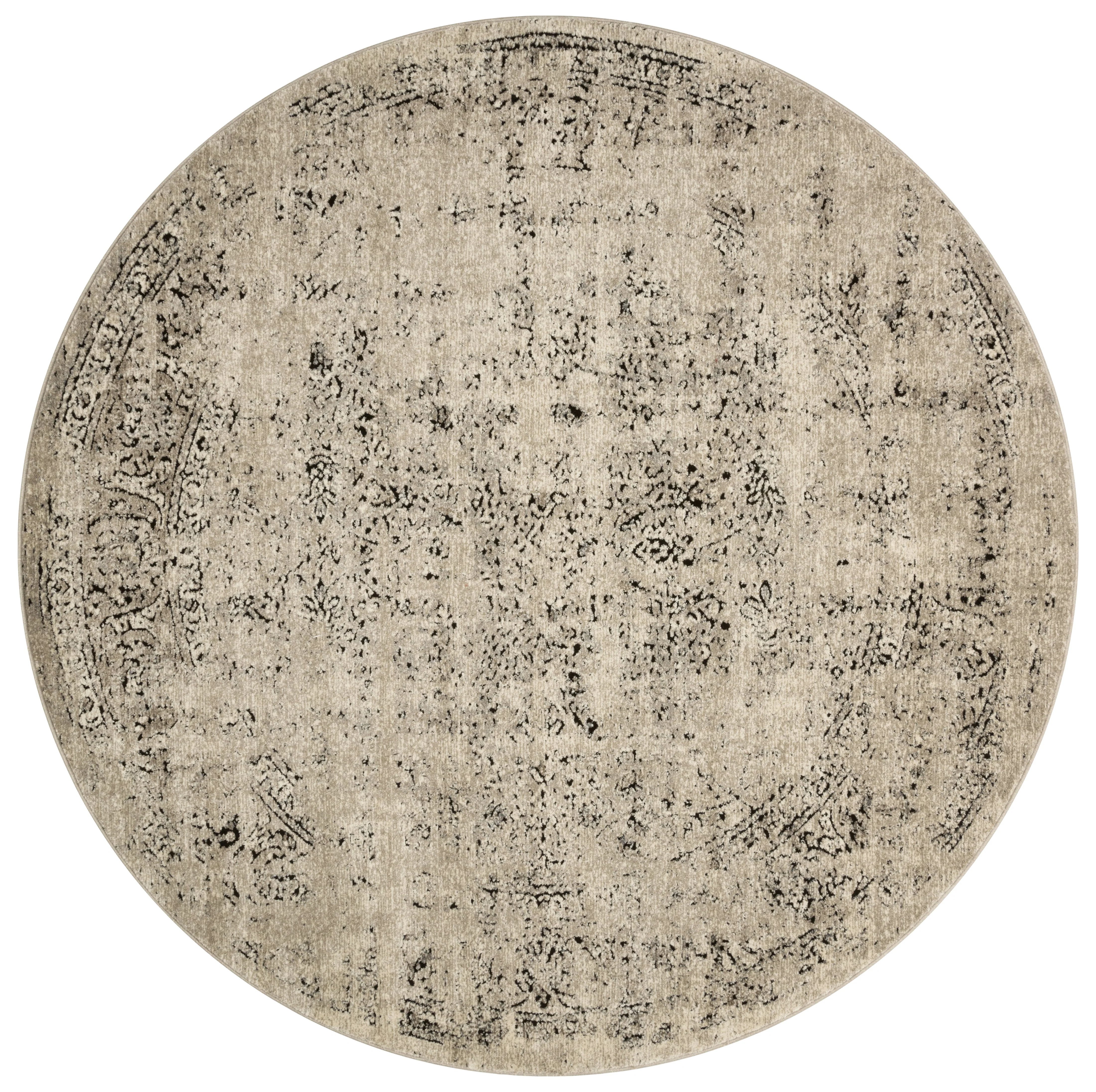 Loloi Rugs Millennium Collection Rug in Stone, Charcoal - 7'7