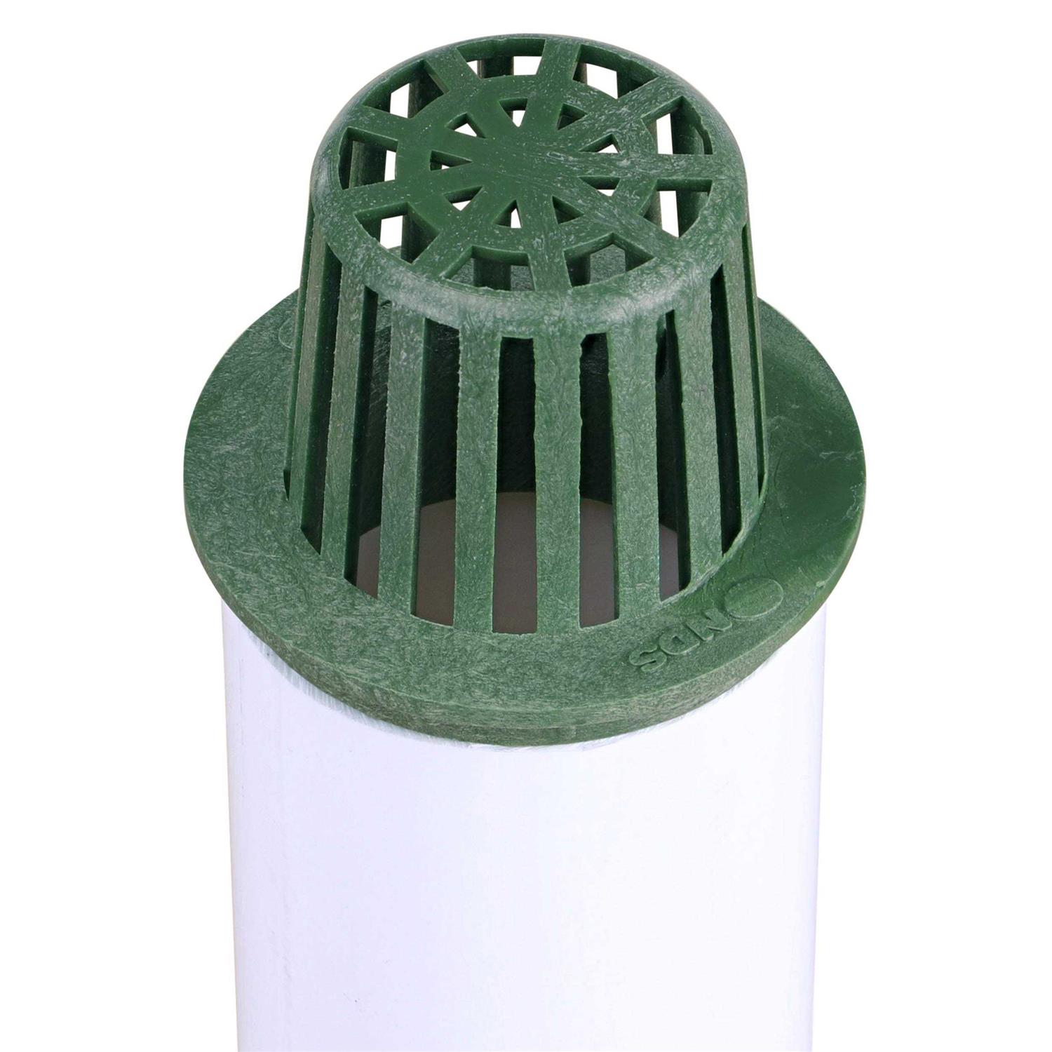NDS 9P04 PVC Flush Downspout Adapter - Inhomebuy