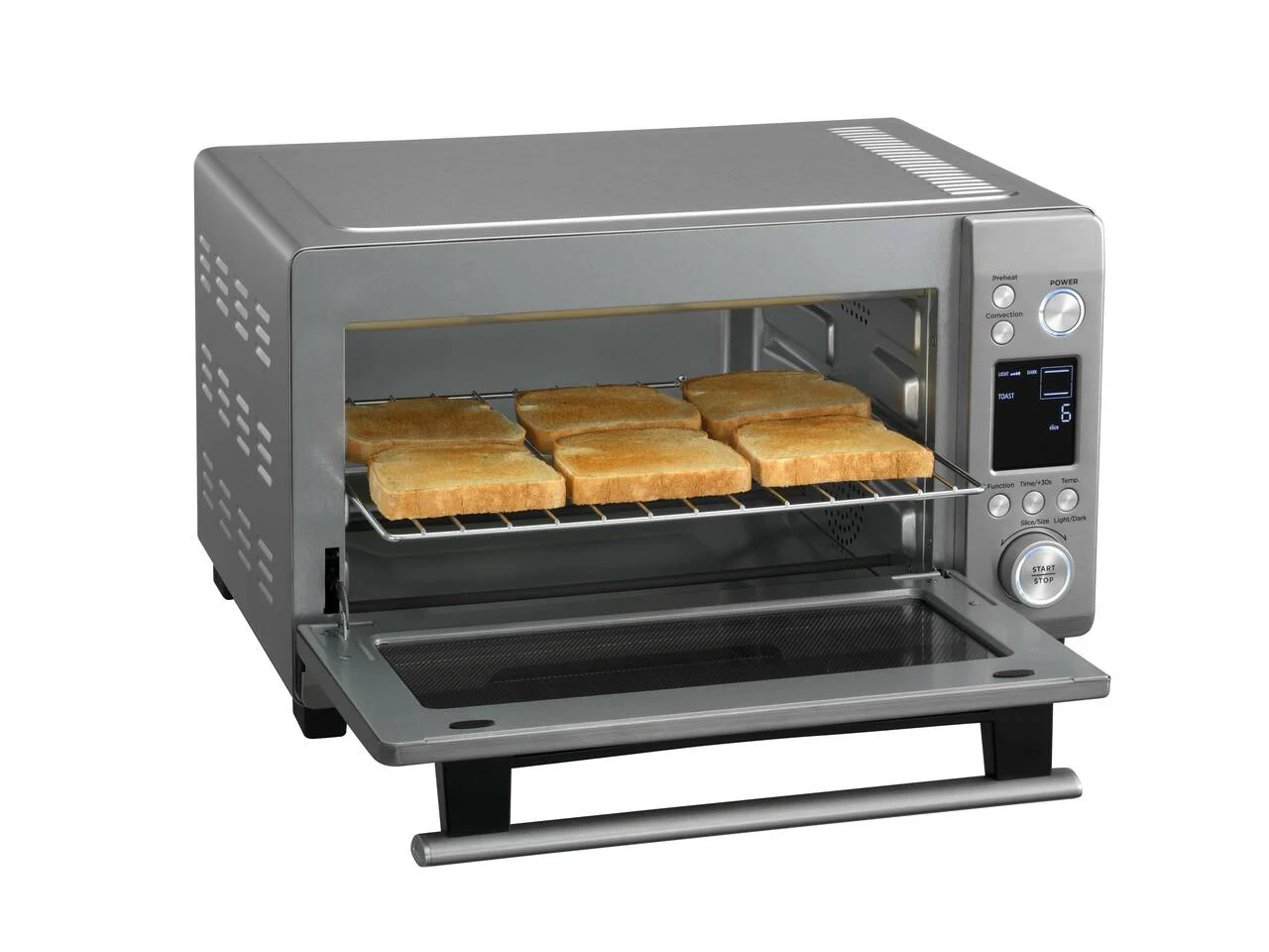 Panasonic 0.9 cu.ft. Instant Heat Convection Toaster Oven with Double Infrared and Metal Heater | NBG251 - Inhomebuy