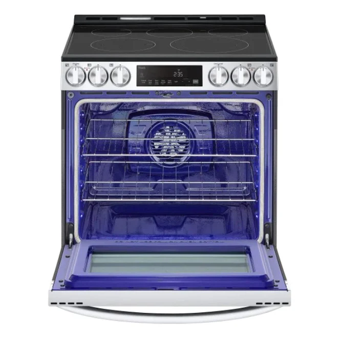 LG 6.3 CU. FT. SMUDGE RESISTANT STAINLESS STEEL SMART WI-FI ENABLED FAN CONVECTION ELECTRIC SLIDE-IN - Inhomebuy