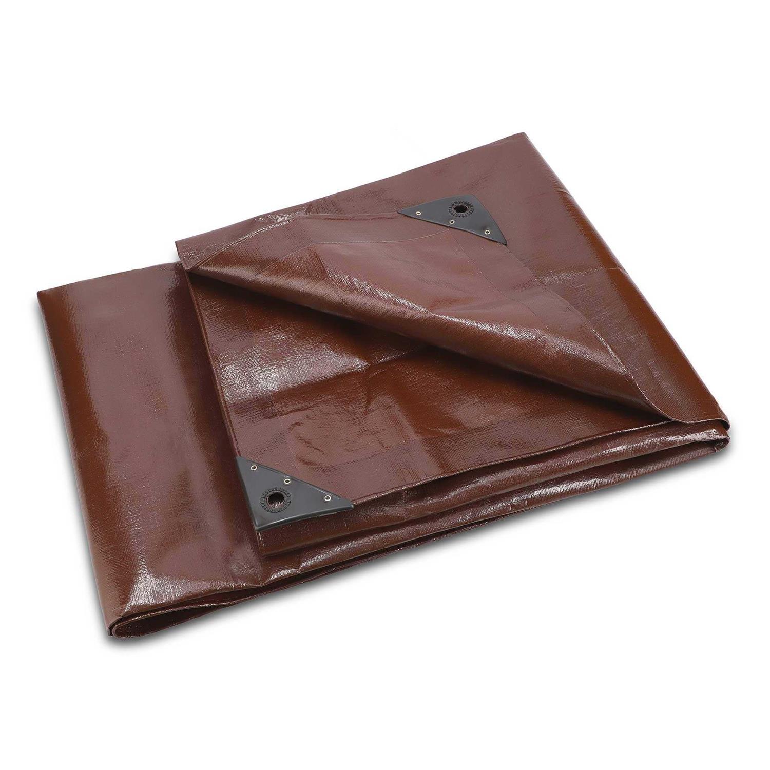 Outdoors Super Heavy Duty Poly Tarp Cover Thick 16 mil - Inhomebuy