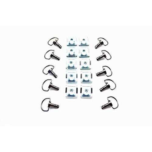 MOTO4U Motorcycle Quick Release Race Fasteners 1/4 Turn - Inhomebuy