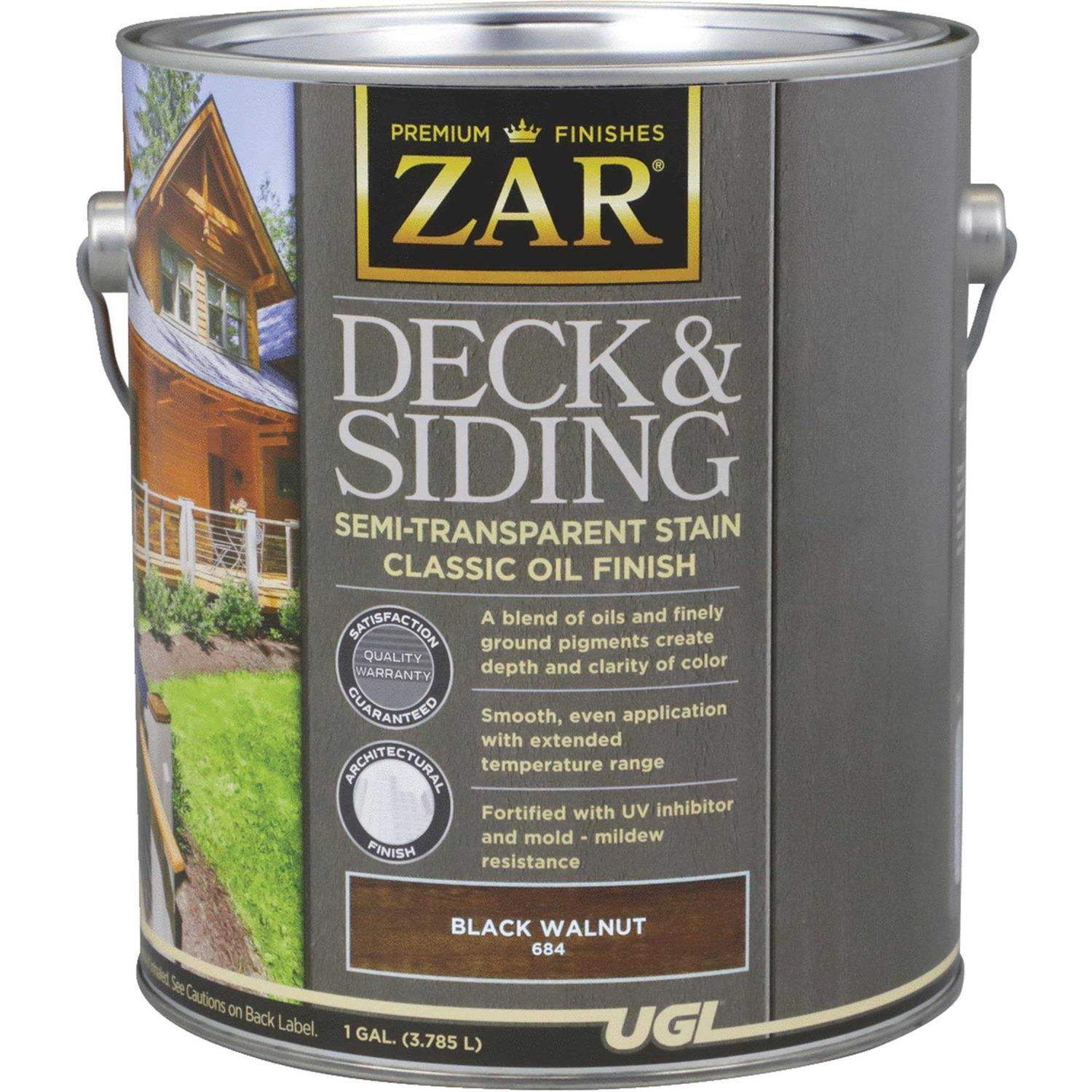 Zar Semi-Transparent Deck and Siding Stain - Inhomebuy