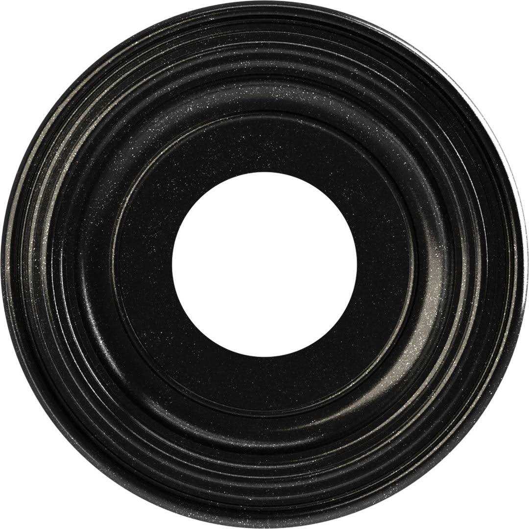 Ekena Millwork 3 1/2ID x 1 Traditional Thermoformed PVC Ceiling Medallion - Inhomebuy