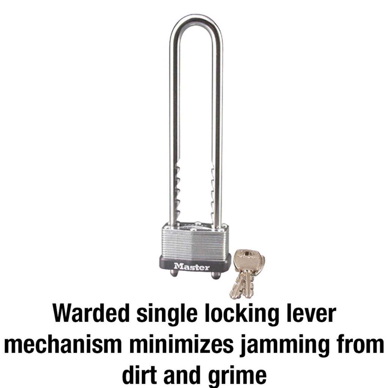 Master Lock 500KABRKLH Keyed Padlock - Inhomebuy