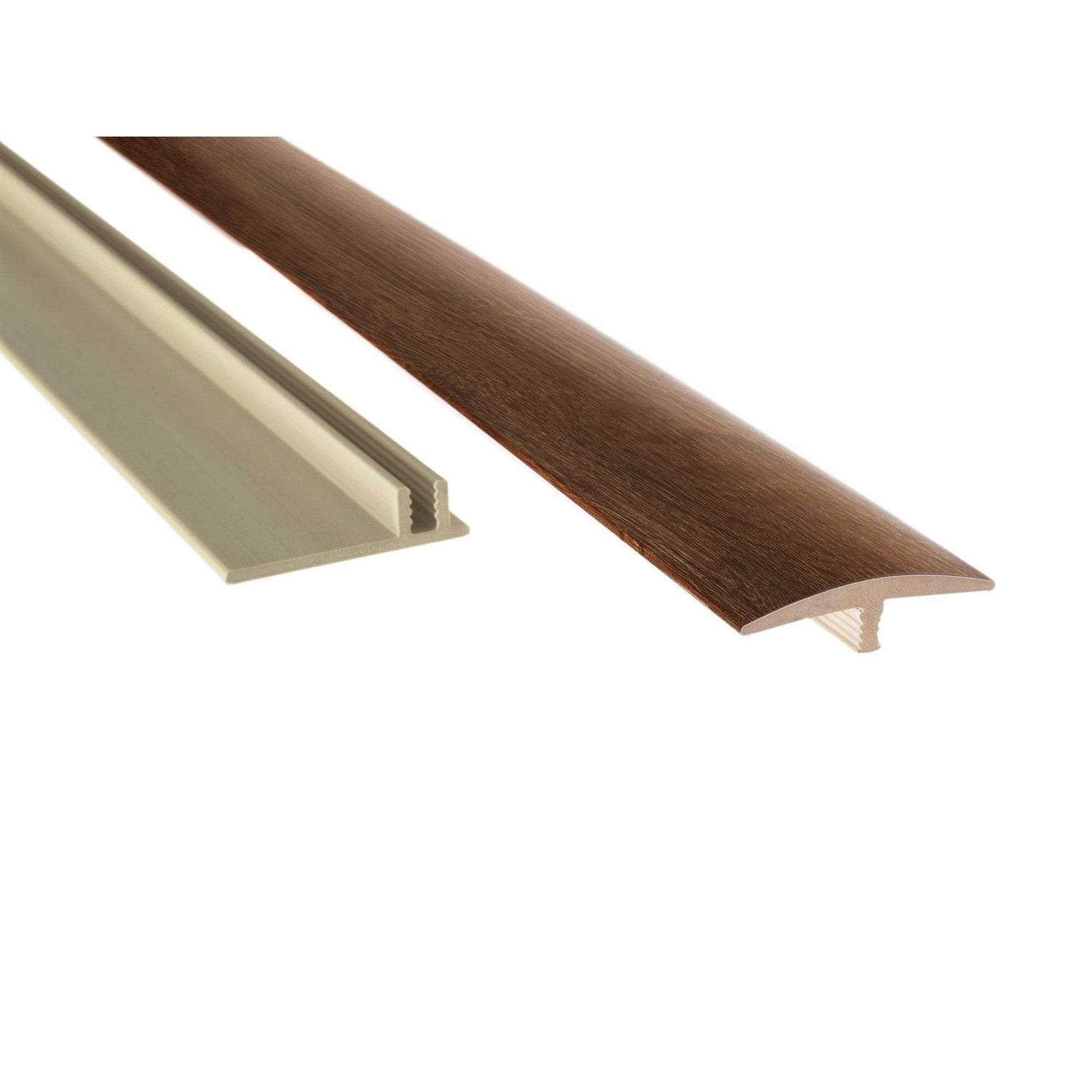 NewAge Flooring 46 in. T-Molding Transition Strip - Inhomebuy