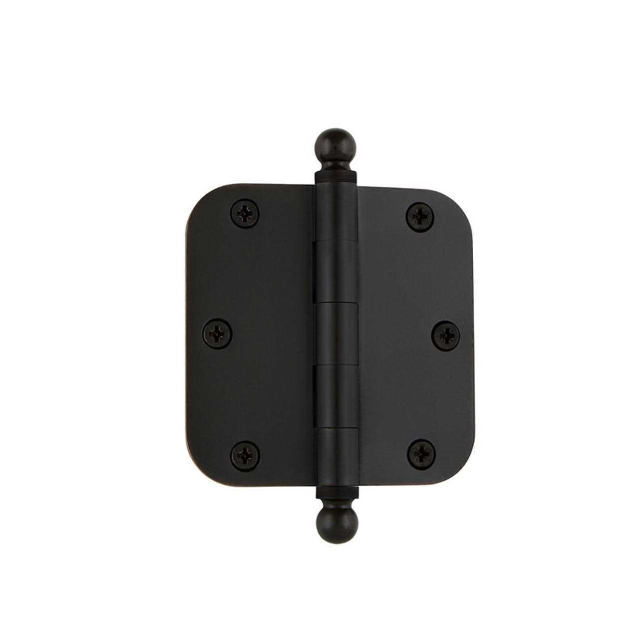 Nostalgic Warehouse 3.5 Ball Tip Residential Hinge 5/8 Radius Corners - Inhomebuy