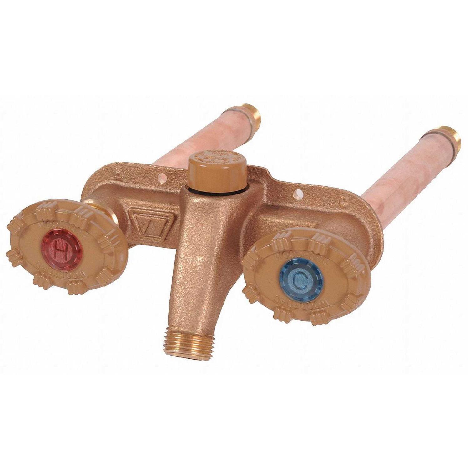 Woodford Horizontal Freezeless Hot Cold Wall Faucet - Inhomebuy