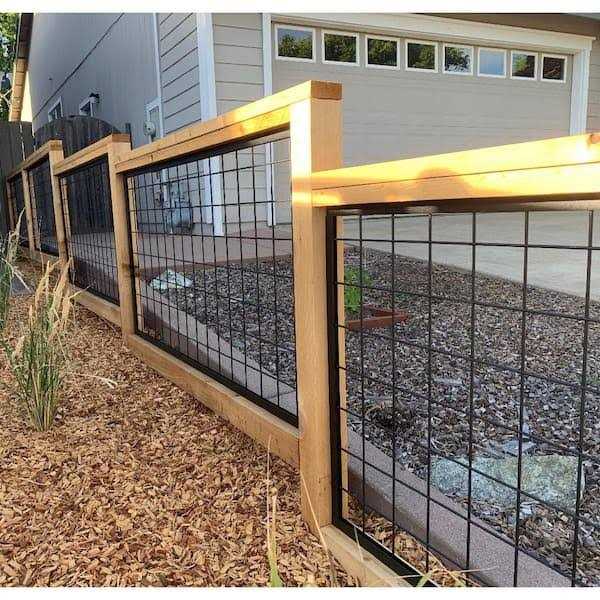 Wild Hog 36 in. x Black Metal Railing Panel - Inhomebuy