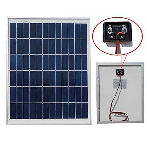 Eco-worthy 200 Watts 12 Volt/24 Volt Solar Panel Kit with High Efficiency Monocrystalline Solar Panel and 30a Pwm Charge Controller for Rv - Inhomebuy