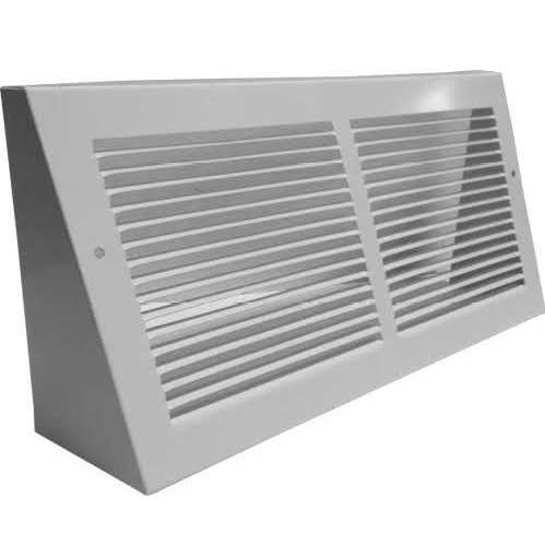White Triangular Baseboard Grill - Inhomebuy