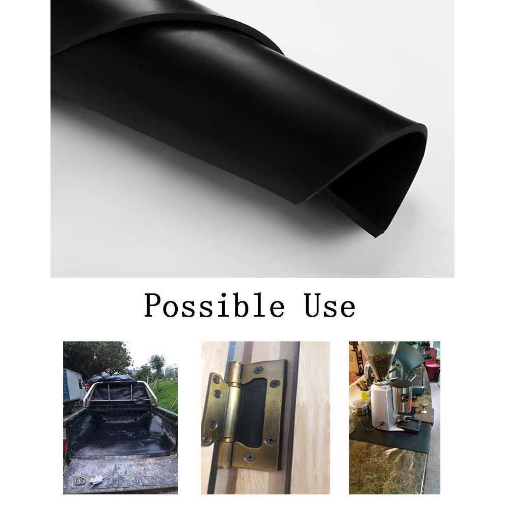Nabowan Solid Rubber Sheets,Strips,Rolls 18 Thick X 12 Wide X Long - Inhomebuy