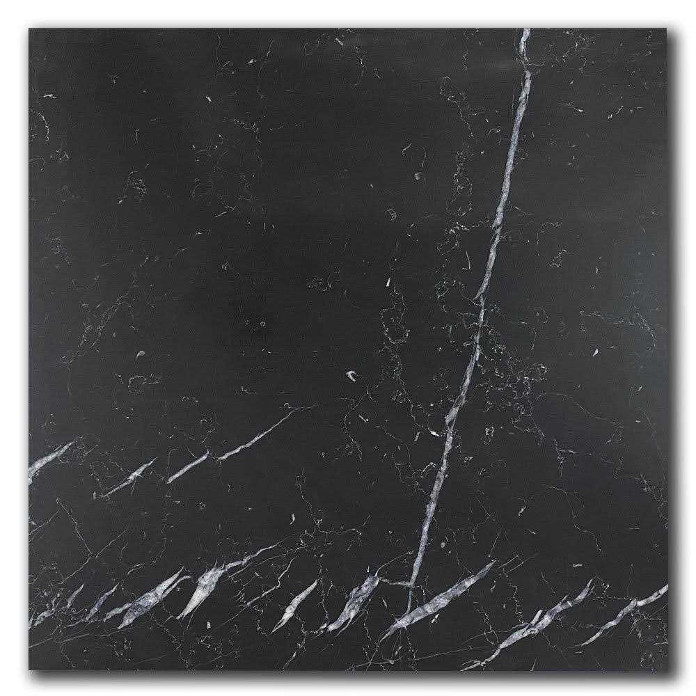 Nero Marquina Black Marble Tile Honed - Inhomebuy