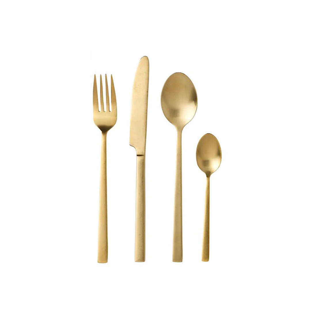 Cutlery Box 16pcs each 4 Dinner Fork, Dinner Knife, Dinner Spoon, Coffee Spoon - Inhomebuy