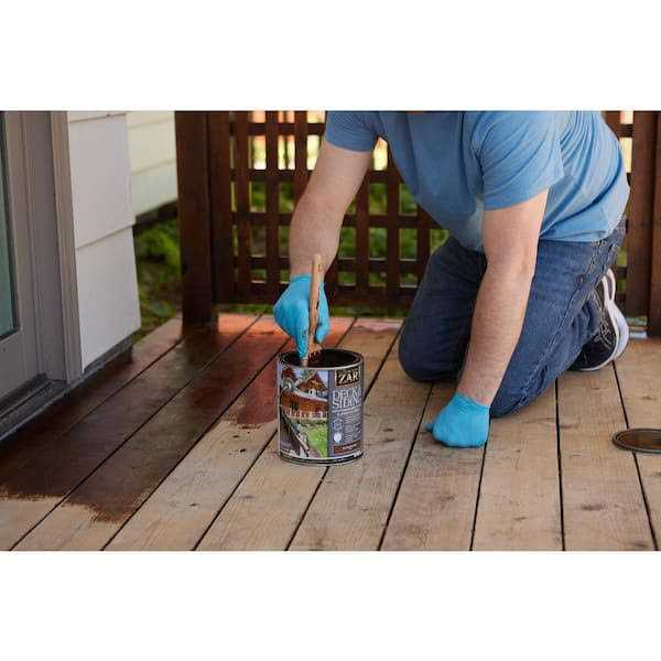 Zar Semi-Transparent Deck and Siding Stain - Inhomebuy