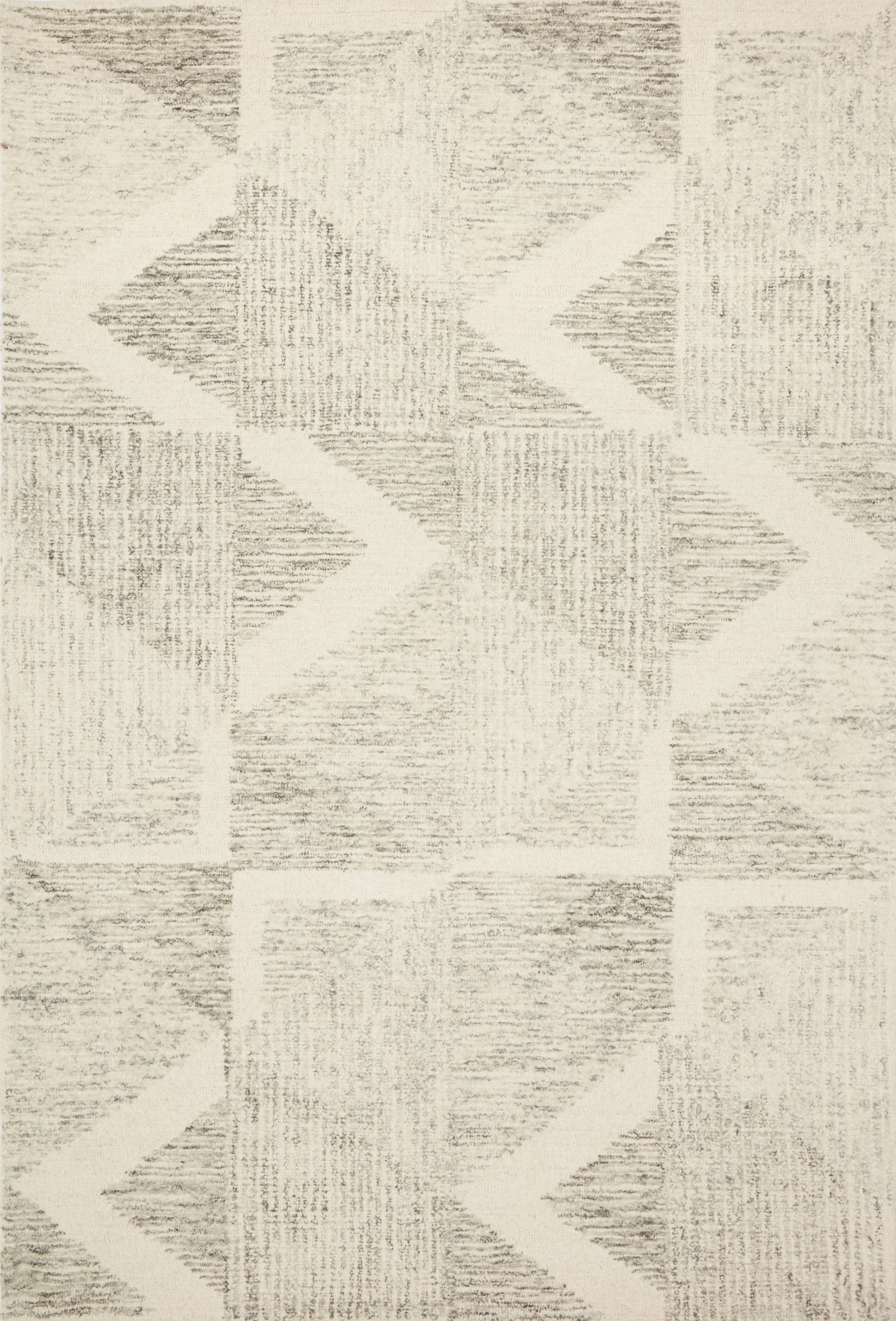Loloi Rugs Milo Collection Rug in Lt Grey, Granite - 7'9