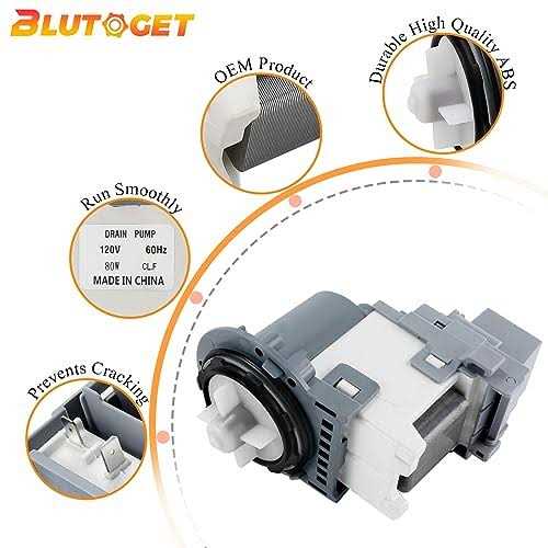 New upgrade DC31-00178A PX3516-01 Washer Drain Pump Motor by Techecook - Inhomebuy