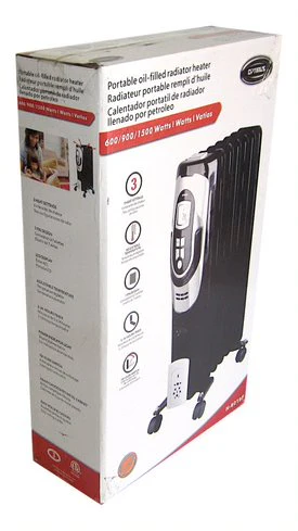 Optimus Oil Filled Heater: 7-fins, Digital | H-6015 - Inhomebuy