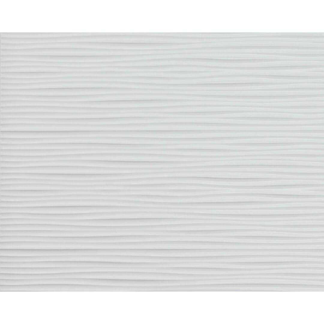 Wilderness 18.5 x 24.3 Vinyl Wall Paneling in Snow White Innovera Decor by Palram - Inhomebuy