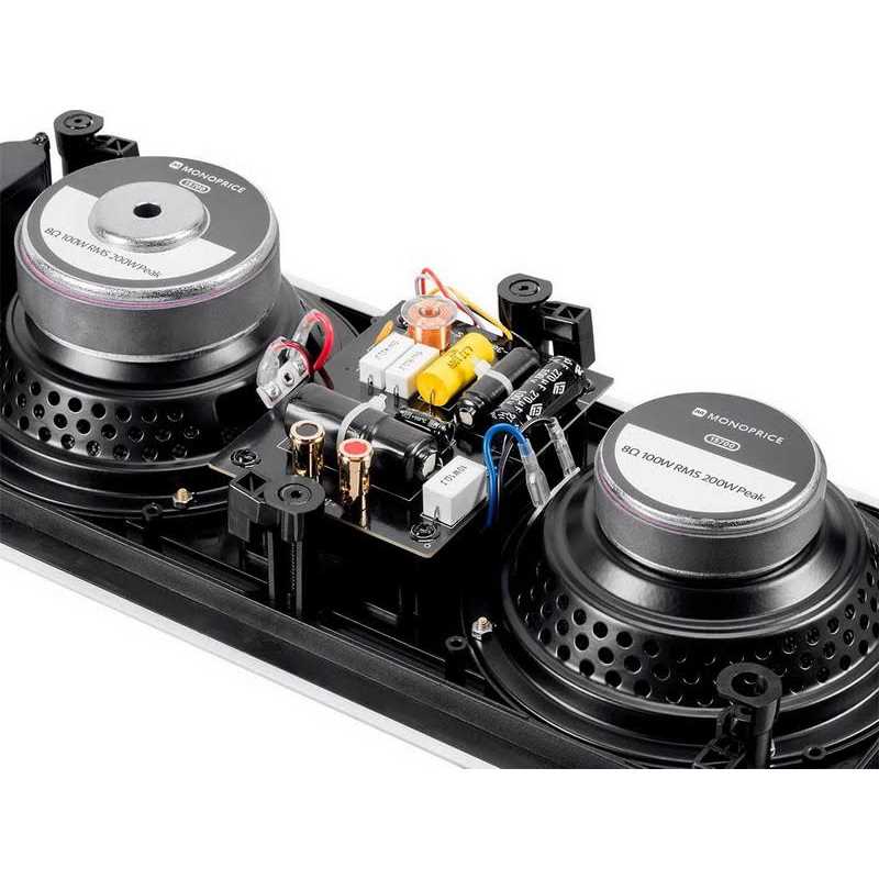 Monoprice Banana Binding Post Two-Piece Inset Wall Plate 3324 - Inhomebuy