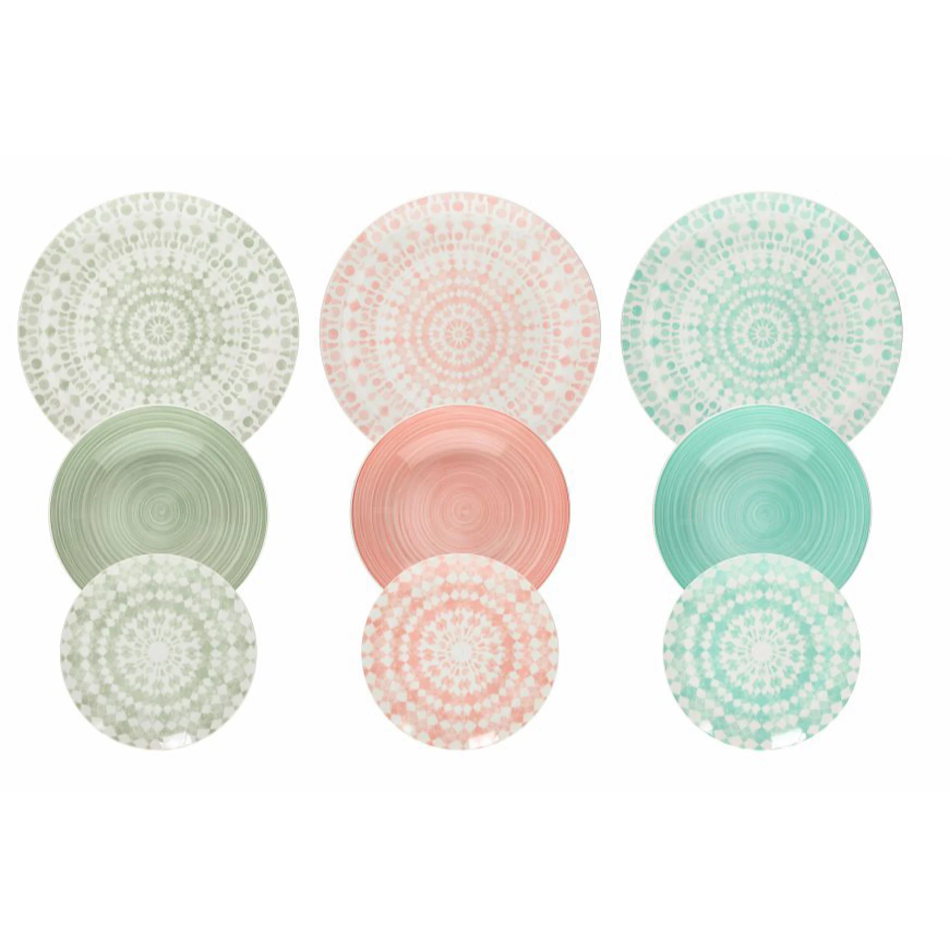 Metropol Gipsy Soft Dinner Set 18pcs - Inhomebuy