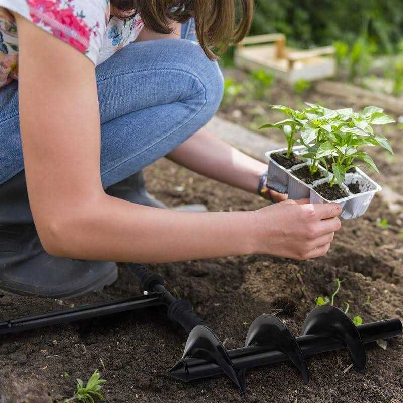 LADECH 3-4-5-6-7 Feet Sturdy Duty Metal Fence Post – Garden U Post for Fencing - Inhomebuy