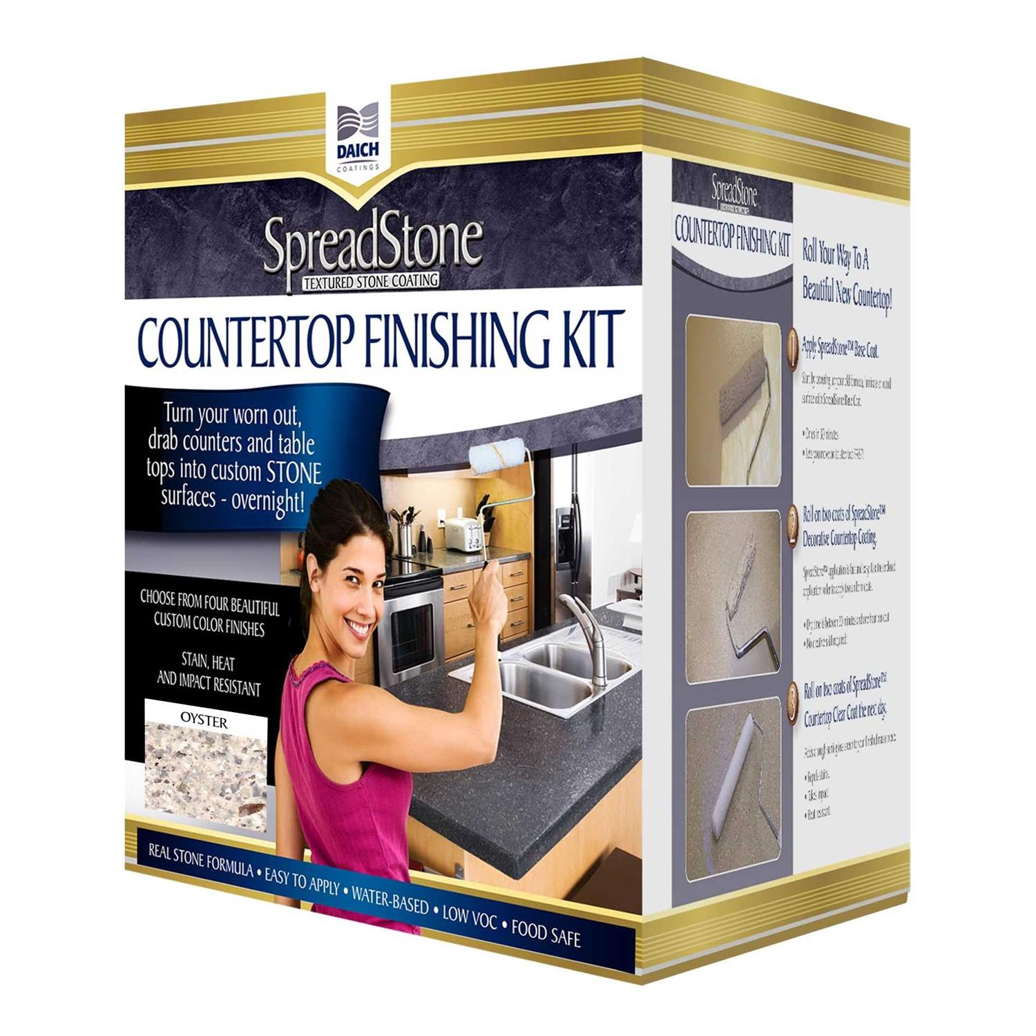 Daich DCT-MNS-NW Quart Spreadstone Mineral Select Countertop Refinishing Kit - Inhomebuy