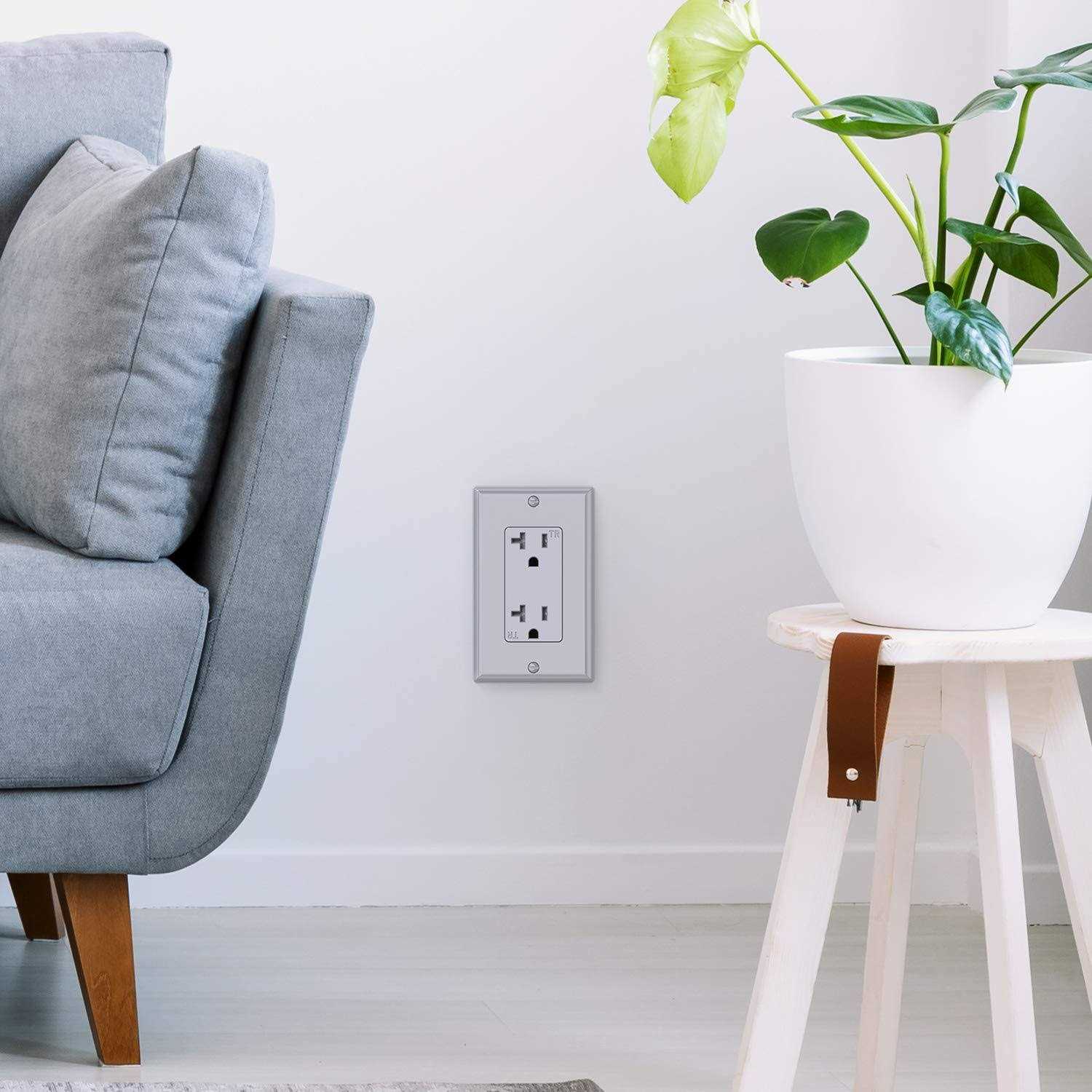 WEBANG Decorator Electrical Wall Outlet Tamper-Resistant Duplex Receptacle - Inhomebuy