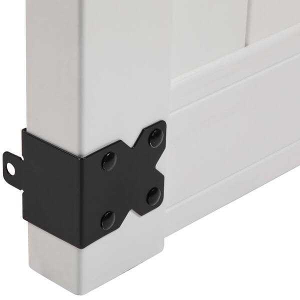Outdoor Essentials Woodbridge 6 ft. x 4 ft. Vinyl Privacy Fence Gate - Inhomebuy