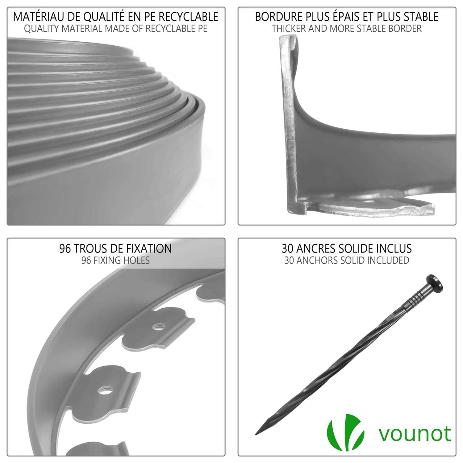 VOTZT Handrails for Outdoor Steps 3 Steps Handrail Black Outdoor Hand Rails for Steps,Transitional Handrail with Installation Kit,Hand Rails - Inhomebuy