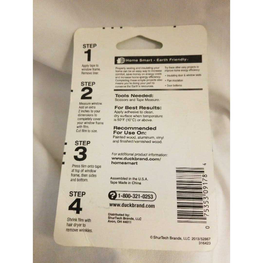 Duck Brand Double Draft Door Seal - Inhomebuy