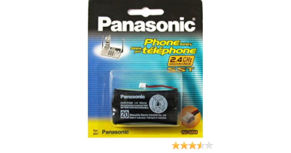 Panasonic: Cordless Telephone Battery |HHRP509A1B| TYPE 20 - Inhomebuy