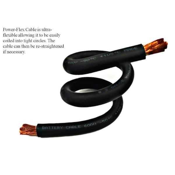 WindyNation Black Red Welding Cable - Inhomebuy