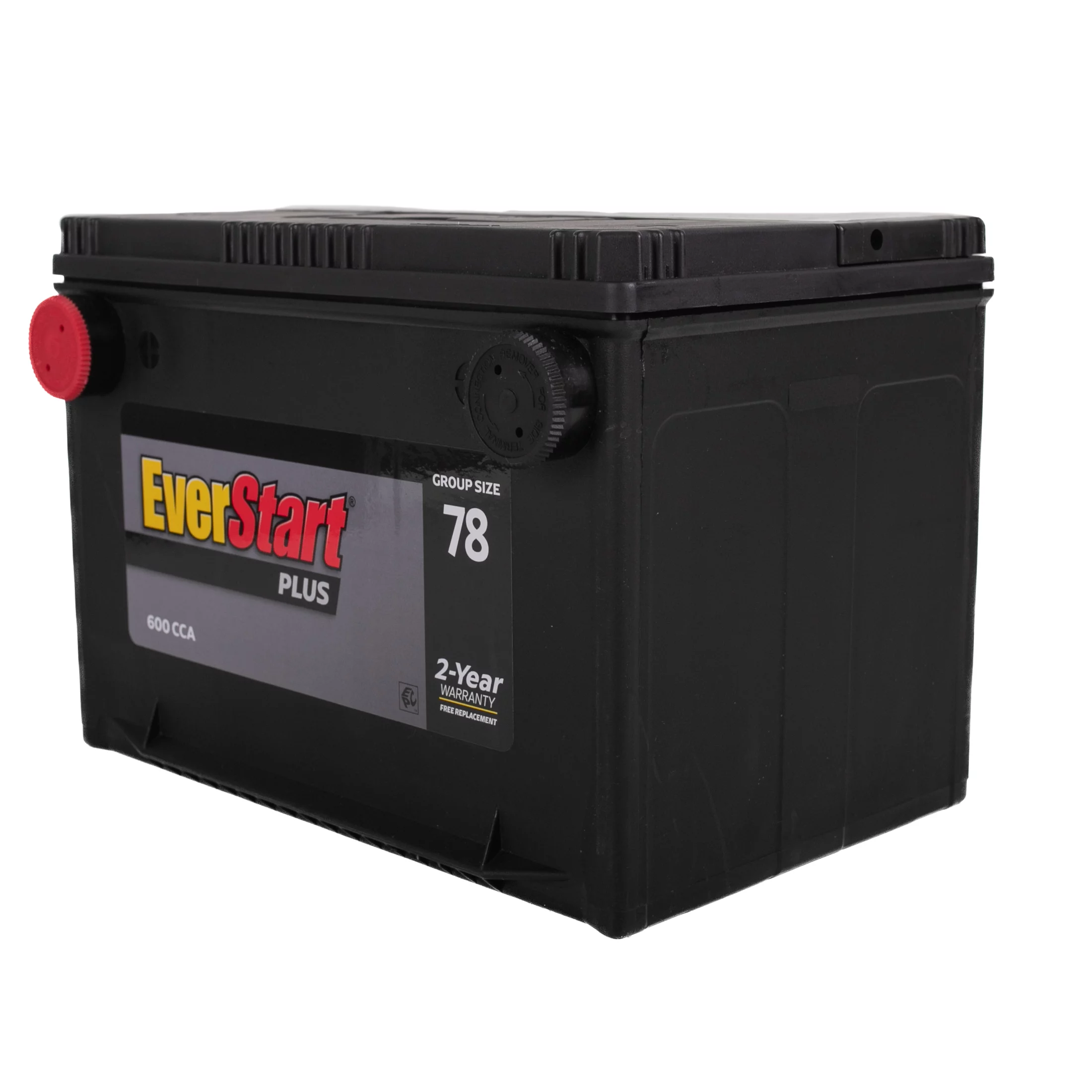 EverStart Plus Lead Acid Group 78 Automotive Battery 12 Volts/600 CCA - Inhomebuy