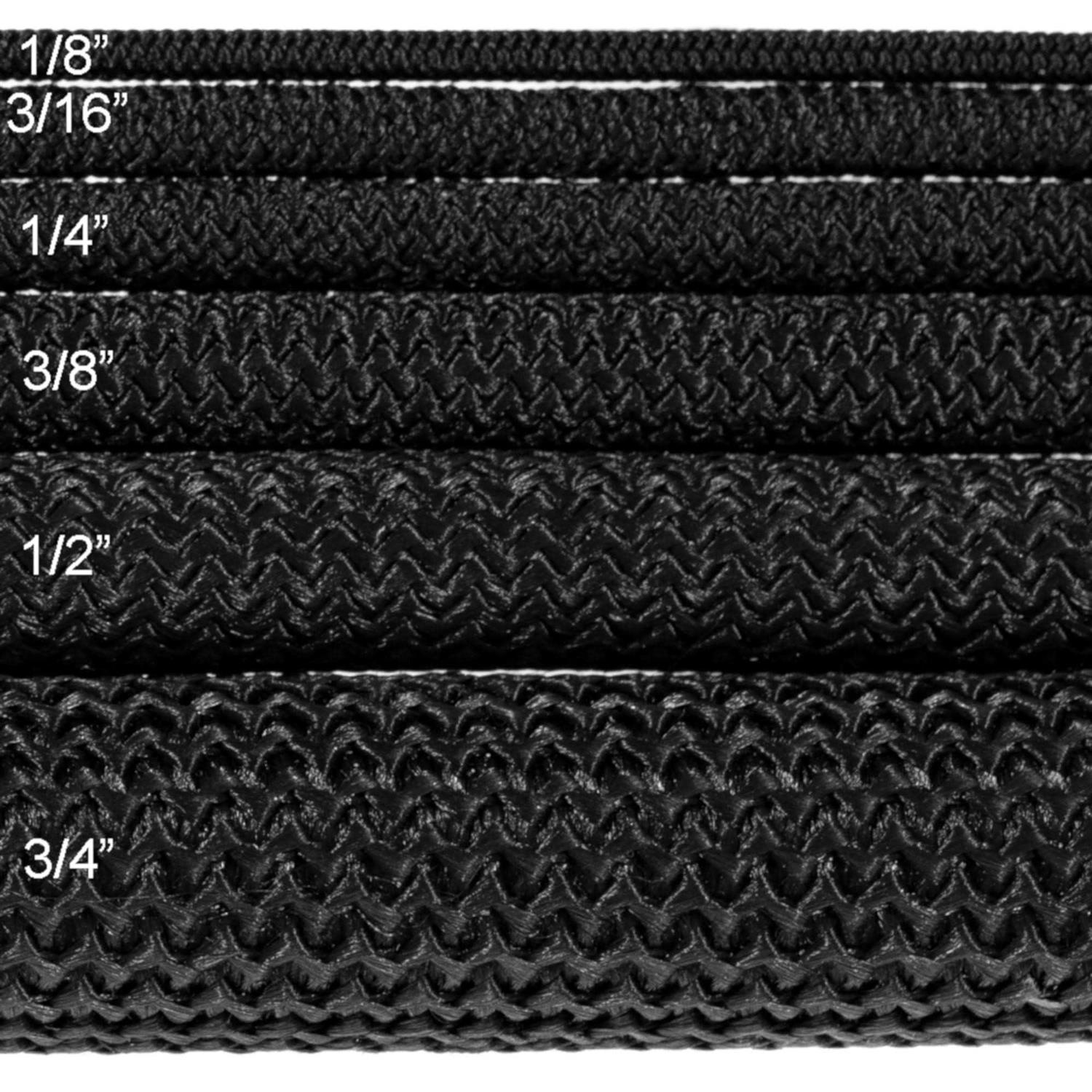 Paracord Planet Black Diamond Weave Shock Cord - Inhomebuy