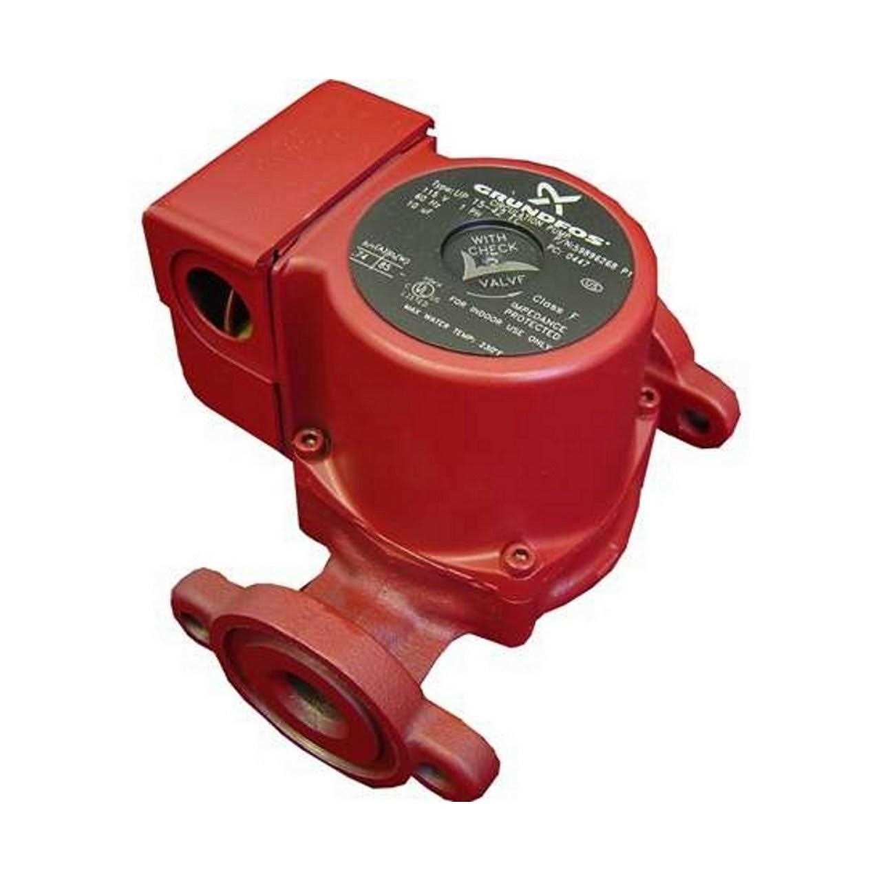 Grundfos 59896155 Superbrute Recirculator Pump small RED - Inhomebuy