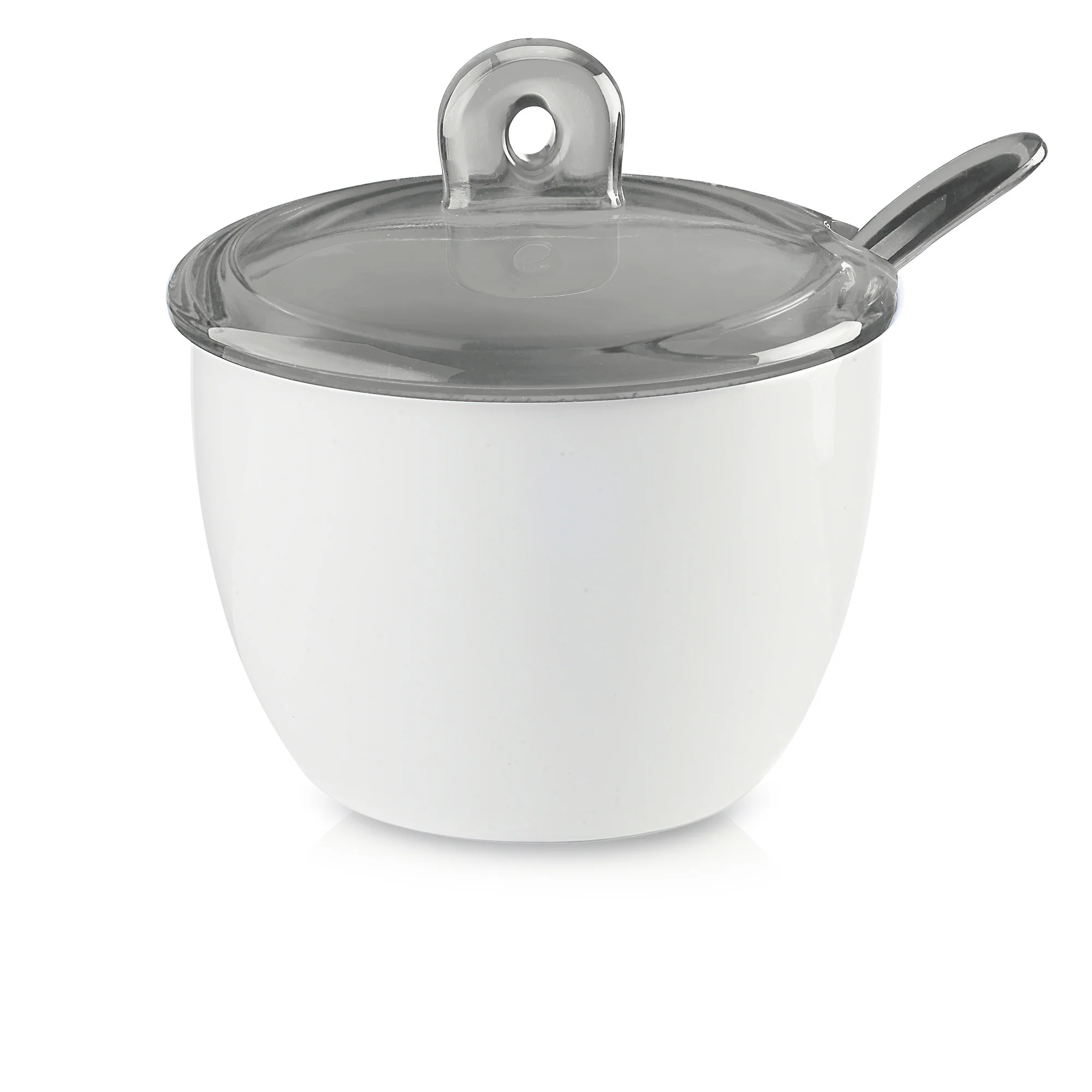 Sugar Bowl With Teaspoon Clear - Inhomebuy