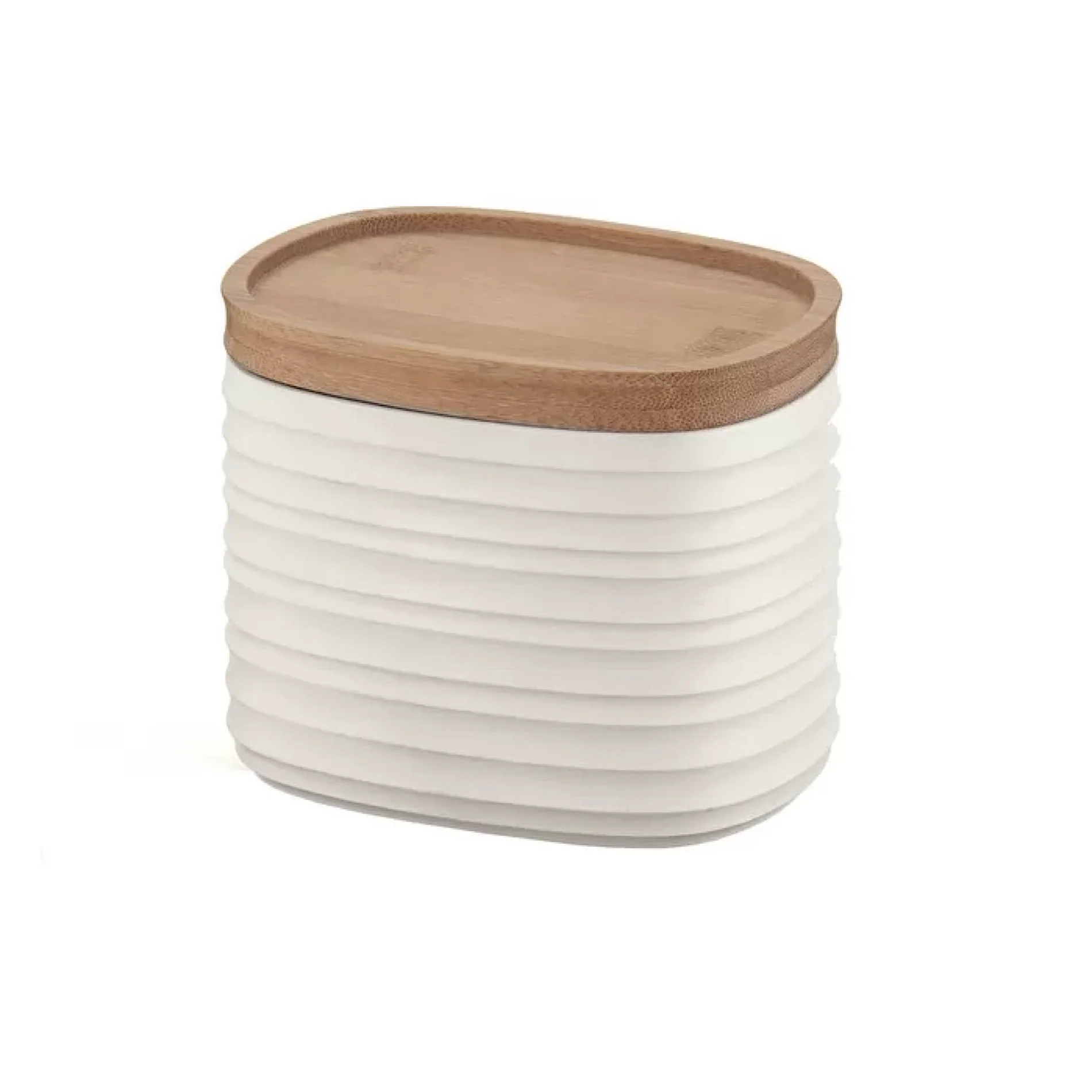 S Storage Jar Tierra White Milk - Inhomebuy
