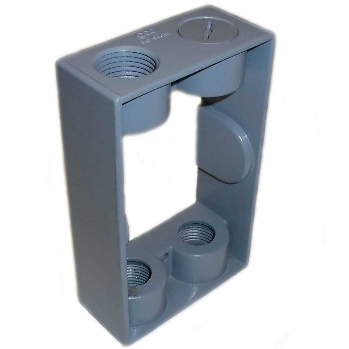 Mulberry 86773 2G White 1-Duplex Receptacle - Inhomebuy