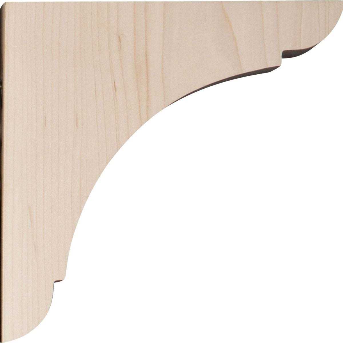 Olympic Extra Large Wood Bracket Ekena Millwork Finish BKTW01X - Inhomebuy