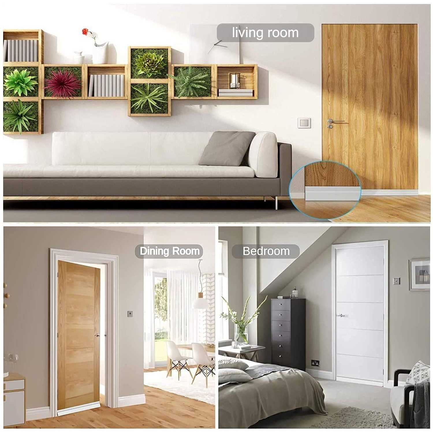 Door Draft Stopper Draft Stopper for Bottom of Door,Under Door Draft Stopper Weather Stripping,30-36 Door Draft Blocker,Front Door Draft Stopper - Inhomebuy