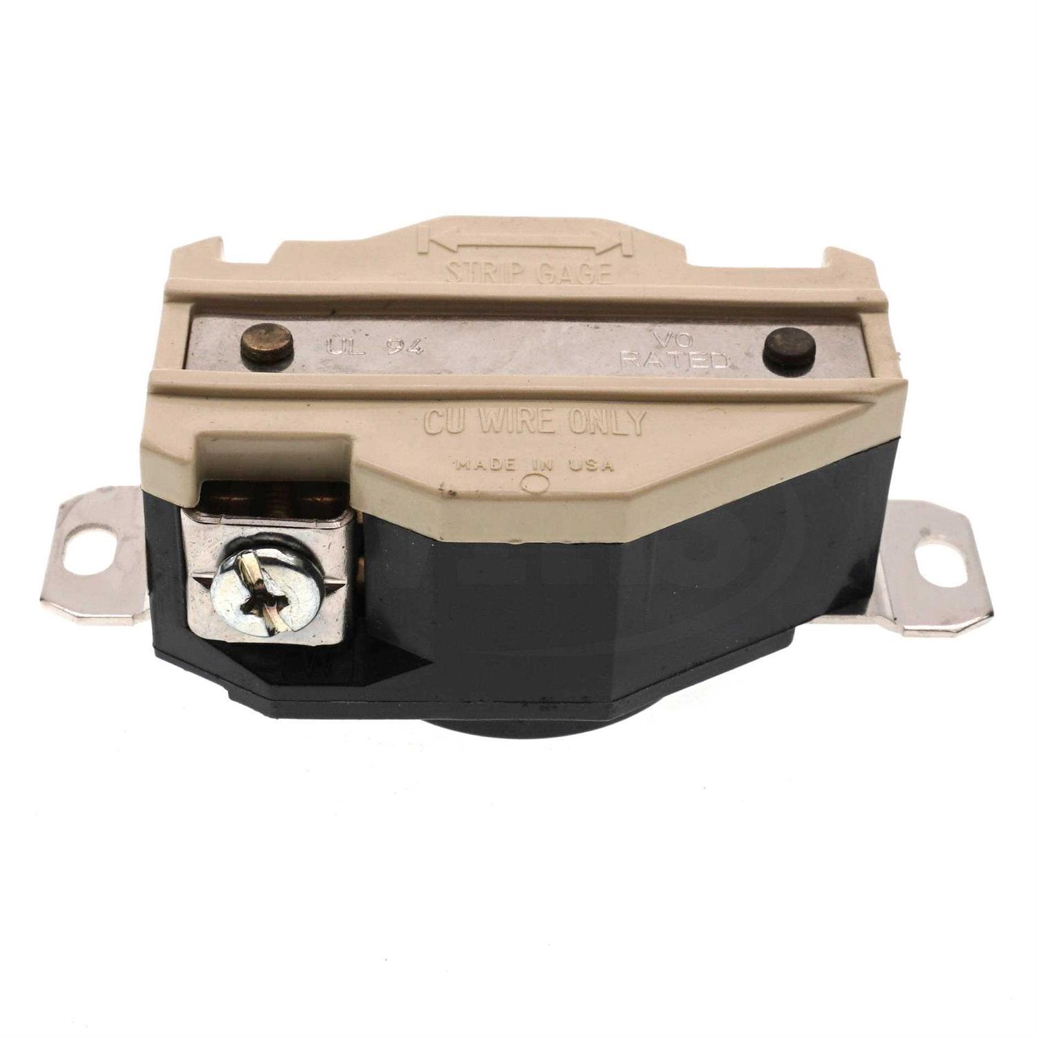 Leviton 25249-Cap Replacement Screw Cap with O-Ring for Duplex Floor Box - Inhomebuy