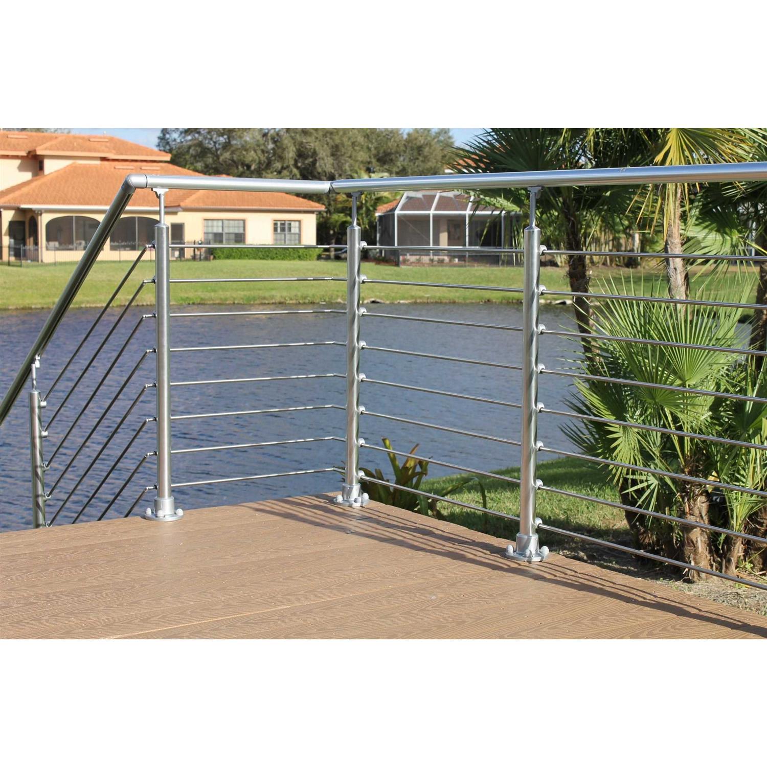 Dolle Prova PA3A 79 in. x 1-1/2 in. Finished Beech Wood Handrail - Inhomebuy