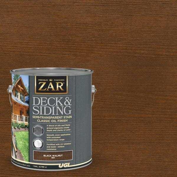 Zar Semi-Transparent Deck and Siding Stain - Inhomebuy